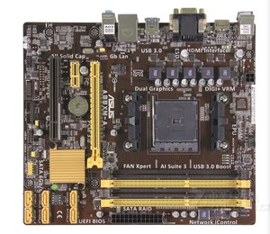 asus/华硕 a88xm-a fm2主板 支持fm2  四核带hdmi口 ddr3 4内存