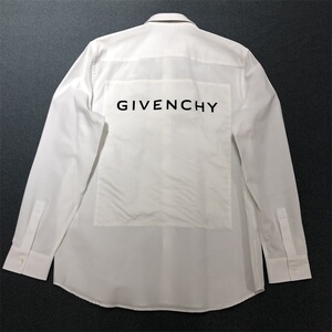 00 5人付款  淘宝 givenchy/纪梵希 早春新款 衬衣字母长袖男士 休闲