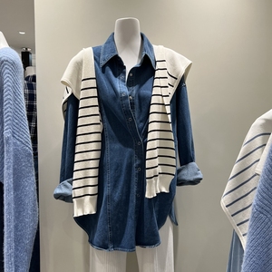 00甜心宝贝公主淘宝清仓现货 n too l 水洗浅蓝色 拆单后口袋毛边