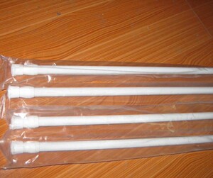 布艺门帘杆 弹力杆 伸缩杆 宽70-宽120