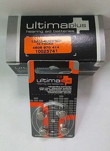 斯达克助听器电池   助听器电池ultima13A（5板起包邮）