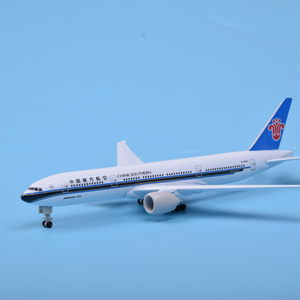 20cm仿真拼装南航777合金客机模型飞机航模南方航空男生礼物空客