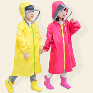 儿童雨衣男童女童6-12岁小学生幼儿园3-6岁女宝宝防水小孩雨披
