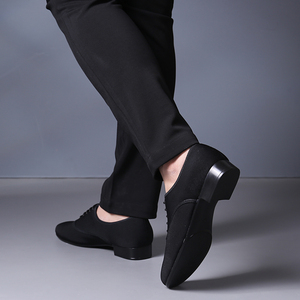 男士拉丁舞鞋摩登舞鞋男式广场交谊舞国标舞蹈鞋华尔兹成人跳舞鞋