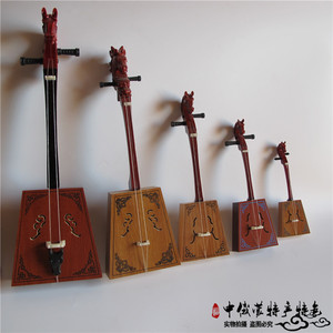 马头琴 蒙古工艺马头琴摆件带礼盒装马头琴内蒙古特色工艺品