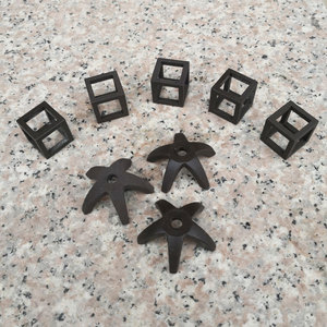 观赏虾宠物虾屋海星方块虾窝躲避物虾缸装饰品天真童趣