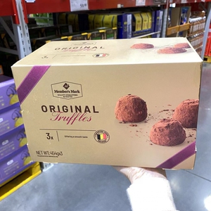 武汉山姆代购松露巧克力members mark进口原味松露状代可可脂