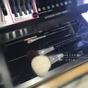 shu uemura植村秀尼龙眉刷唇刷眼线刷眼影刷山羊毛蜜粉刷腮红刷