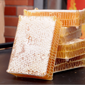 蜂巢蜜盒装500g整块嚼着吃农家蜂场自产天然蜂槽蜜250g结晶蜂窝蜜