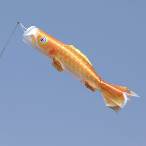 日式和风鲤鱼旗小号日本鲤鱼旗摄影旗鲤鱼幡旗装饰锦鲤旗小雨花华4