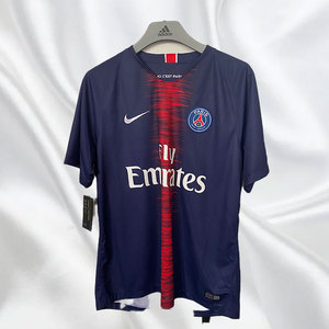 元年球衣丨1819赛季 巴黎圣日耳曼 姆巴佩 无章 球迷版 主场 (lar