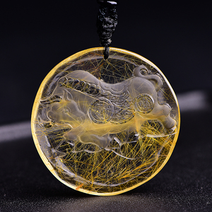 扭转乾坤吊坠金