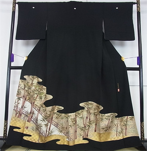 00violin-fiddle淘宝【千景之庭】和服正装 正绢 加贺友禅草花鸟