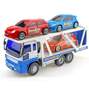 力利儿童惯性玩具车 小型轿运车 轿车专用运输车 32525