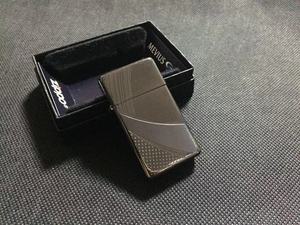 zippo 柔和七星 mevius 2014年 日版 黑冰 盔甲 窄机