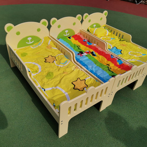 幼儿园床欧式宝宝床单人床汽车床卡通造型小熊床儿童午睡床烤漆