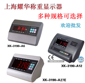上海耀华XK3190-A6称重显示控制器 A12仪表头 叉车称 地磅仪表