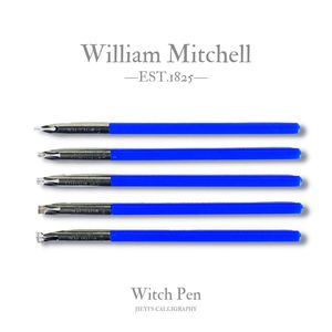 进口英文书法意大利体哥特体witch pen蘸水笔杆平尖笔尖彩墨拉条