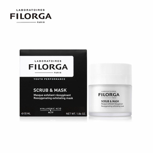 filorga菲洛嘉 清新净化面膜 55ml 白泡泡面膜 深层清洁毛孔涂抹