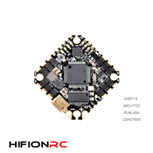超轻牙签机飞控 f7 25a 45a aio飞控电调一体板 hifionrc 幻蜂 f7