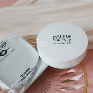 现货 make up forever/muf玫珂菲双效气垫bb气垫粉底带替换芯y215