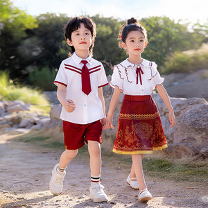 六一儿童马面裙古典舞演出服中国风幼儿园小学生女童舞蹈表演服装