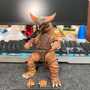 正版万代初版shf奥特曼怪兽哥莫拉断尾远古怪兽6寸可动模型手办