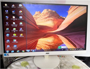 aoc i2769v二手22寸23寸24寸27装机试机电脑监控嵌入式工业显示器