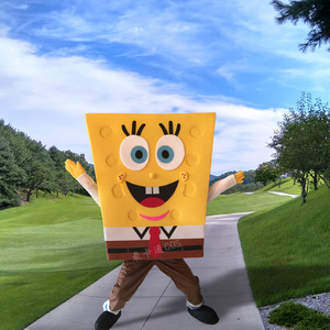 海绵宝宝人偶服装派大星卡通服 动漫社宣传道具自由行走服cos