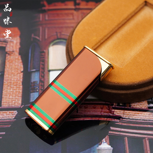 意大利原装正品gucci古驰经典配色气体机打火机男士烟具便携个性