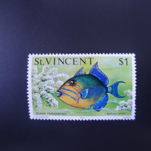 圣文森特1978年鱼类邮票1新