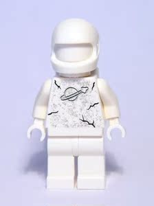 全新 乐高lego 绝版 稀有 太空 人仔 sp103 经典 宇航员雕像