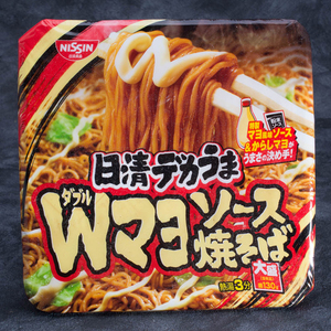 日本进口nissin日清烧大盛 日式蛋黄酱炒面干拌面泡面方便面153g