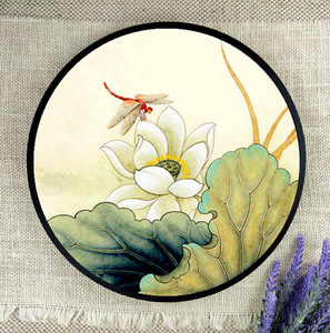掐丝珐琅沙画景泰蓝工艺画材料金丝彩沙装饰画手工视频diy远景七