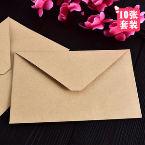 复古精致木朴mupu信封创意中国风古风明信片收纳加厚牛皮纸信封