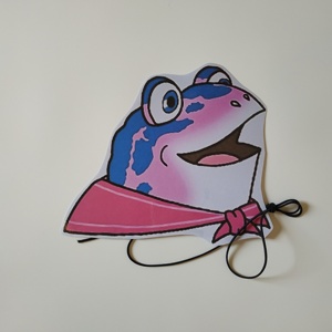 纸片人/面具头饰聚会派对道具/葫芦娃/蛤蟆精面具/蛤蟆精头饰