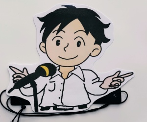 定制/平面防水/表演道具面具教具/卡通人物旁白男孩头饰