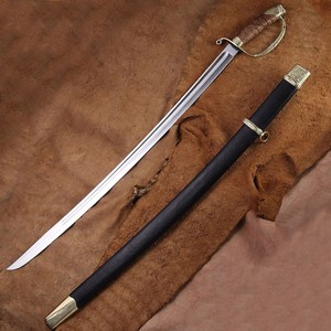 kizlyar-俄罗斯进口 1881护手版恰西克骑兵刀工艺收藏品未开刃