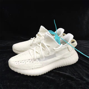 yeezy/kuanu椰子匡优350v2纯白冰淇淋镂空透气男女款运动鞋hq6316