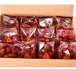 新疆灰枣若羌红枣免洗即食独立小包装和田大枣红枣1000g12小包