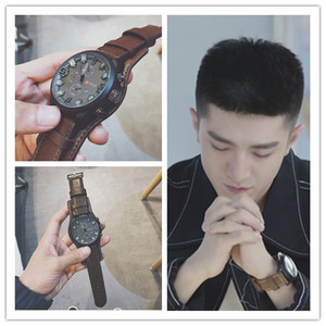 你和我的倾城时光厉致诚金瀚同款手表男潮流韩版个性酷学生大表盘