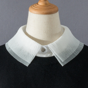 【gd风琴纱领】花边假领子女雪纺领毛衣卫衣装饰领衣服内搭假衣领