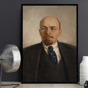 lenin 列宁画像政治家思想家前苏联伟人名人学校教室墙壁装饰画