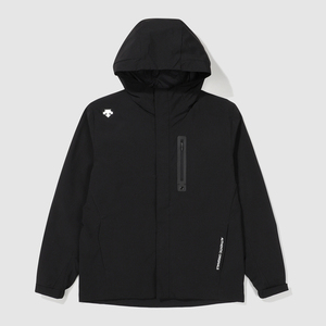 descente迪桑特韩国代购22春季男女同款防水宽松拉绒连帽夹克外套