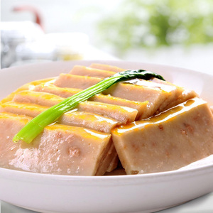 2斤麻城肉糕湖北黄冈特产白果肉糕鱼糕年糕现做现发真空包装1000g