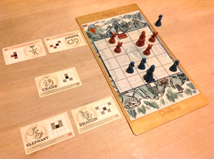 【惑星桌游】 形意棋中文版 onitama