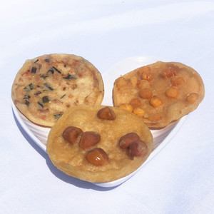 韶关南雄特产铜勺饼花生香葱味饼小包装酒店专用宴会婚宴酒席零食