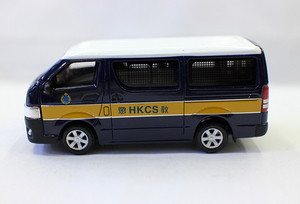 tiny微影1/76 hksc hiace 海狮香港惩教囚车模型玩具车摆件
