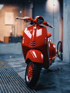 进口比亚乔维斯帕春天本田小龟50脉冲电喷水冷踏板男女代步摩托车