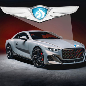 宝骏510电镀630 610 560立标改装车标汽车个性车尾装饰用品引擎盖